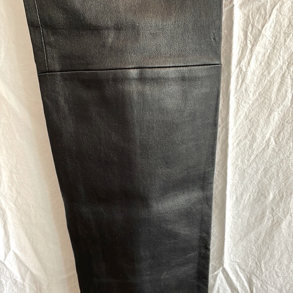 NWOT THE ROW Skinny Leather Moto Leggings - sold out everywhere! - Picture 6 of 9